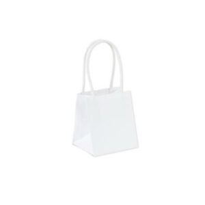ΣΑΚΟΥΛΑ ΛΕΥΚΗ  9X8X10 CΜ 6 ΤΜΧ Beauty Home - Image 1