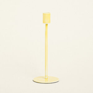 ΜΕΤΑΛΛΙΚΟ ΚΗΡΟΠΗΓΙΟ ΚΙΤΡΙΝΟ 23 cm Beauty Home - Image 1