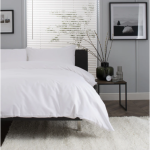 Σετ σεντόνια υπέρδιπλα (220x240) Satin Plain 100% βαμβακερό - Image 1