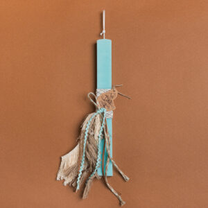Beauty Home ΛΑΜΠΑΔΑ ΒΕΡΑΜΑΝ 33cm ΧΑΡΤΙΝΑ ΖΩΑΚΙΑ - Image 1