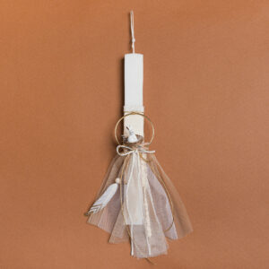 Beauty Home ΛΑΜΠΑΔΑ 33cm ΚΡΙΚΟΣ ΜΕ ΛΑΓΟ - Image 1