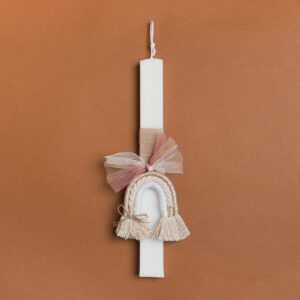 Beauty Home ΛΑΜΠΑΔΑ 33cm ΟΥΡΑΝΙΟ ΤΟΞΟ ΜΕ ΤΟΥΛΙΝΗ ΚΟΡΔΕΛΑ - Image 1