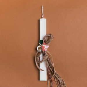 Beauty Home ΛΑΜΠΑΔΑ 33cm ΞΩΤΙΚΟ ΚΟΚΚΙΝΟ - Image 1