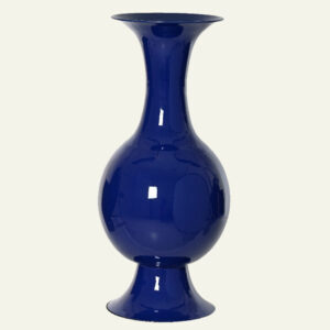 Beauty Home Μεταλλικό Βάζο Μπλε 77 x 39 cm - Image 1