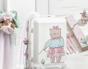 Σετ Βάπτισης Αρκουδάκι για Κορίτσι