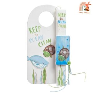 Πασχαλινή Λαμπάδα Keep Τhe Οcean Clean - Image 1