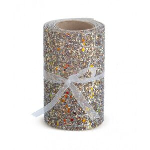 Ρολό δερματίνης με multi color glitter 10εκ x140εκ - Image 1