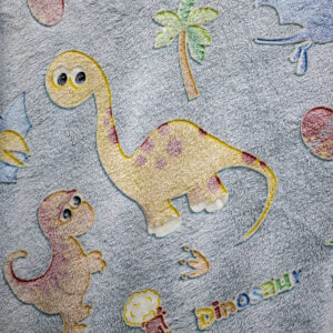 LINO ΚΟΥΒΕΡΤΑ FLEECE SHERPA ΦΩΣΦΟΡΙΖΕ VOLCANO GREY-CIEL 160X220 - Image 4