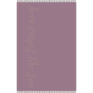 ΠΕΤΣΕΤΑ ΘΑΛΑΣΣΗΣ BEATLES PLUM (86Χ160) MELINEN