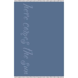 ΠΕΤΣΕΤΑ ΘΑΛΑΣΣΗΣ BEATLES BLUE (86Χ160) MELINEN - Image 1