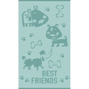 ΠΑΙΔΙΚΗ ΠΕΤΣΕΤΑ ΘΑΛΑΣΣΗΣ PUPPY LOVER AQUA (70Χ120) MELINEN