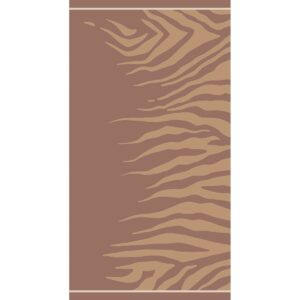 ΠΕΤΣΕΤΑ ΘΑΛΑΣΣΗΣ TIGER BROWN (86Χ160) MELINEN