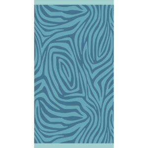 ΠΕΤΣΕΤΑ ΘΑΛΑΣΣΗΣ ZEBRA BLUE (86Χ160) MELINEN