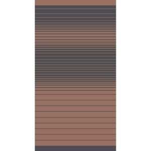 ΠΕΤΣΕΤΑ ΘΑΛΑΣΣΗΣ STRIPES BROWN (86Χ160) MELINEN