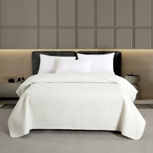 ΚΟΥΒΕΡΛΙ ΥΠΕΡΔΙΠΛΟ ZARA WHITE (220Χ240) MELINEN