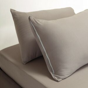 ΣΕΝΤΟΝΙ JERSEY (ΣΕΤ 3 ΤΕΜ.) 160Χ200+35 LIGHT GREY MELINEN