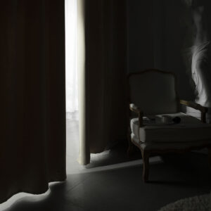 Beauty Home Κουρτίνα Blackout σκίασης με 8 κρίκους Ideal Art 8400 140x270 Άμμου - Image 4