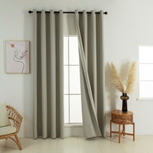 Beauty Home Κουρτίνα Full Blackout σκίασης με 8 κρίκους Soft Art 8391 Dark Beige-3 140x270 Σκούρο Μπεζ - Image 6