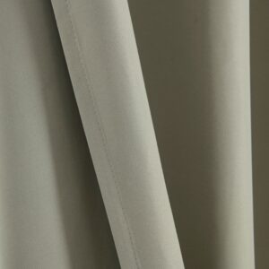 Beauty Home Κουρτίνα Full Blackout σκίασης με 8 κρίκους Soft Art 8391 Dark Beige-3 140x270 Σκούρο Μπεζ - Image 7
