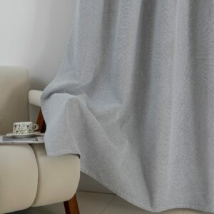 Beauty Home Κουρτίνα Full Blackout σκίασης με 8 κρίκους Elite Art 8392 Silver-Νο4 140x270 Γκρι - Image 8