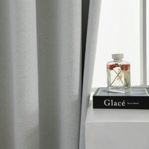 Beauty Home Κουρτίνα Full Blackout σκίασης με 8 κρίκους Elite Art 8392 Ice-No1 140x270 Πάγου - Image 7