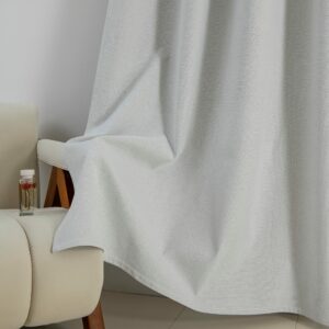 Beauty Home Κουρτίνα Full Blackout σκίασης με 8 κρίκους Elite Art 8392 Ice-No1 140x270 Πάγου - Image 8