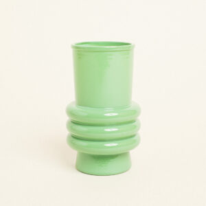 Beauty Home Γυάλινο Βάζο Ελάνη 17 CM