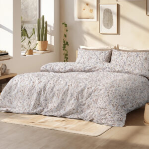 Beauty Home Σετ σεντόνια υπέρδιπλα με λάστιχο Sienna Art 12254 170x200+30 Μπεζ