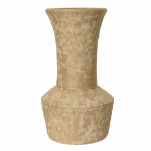 Beauty Home Κεραμικό Βάζο με Χρυσό Γκλίτερ 16cm x 30cm - Image 1