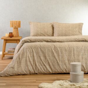 ΣΕΤ ΣΕΝΤΟΝΙΑ ΦΑΝΕΛΕΝΙΑ ΜΟΝΑ KESHIA BEIGE (170X260) MELINEN
