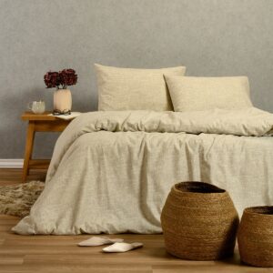 ΣΕΝΤΟΝΙ (ΣΕΤ 3 ΤΕΜ.) 160Χ200+30 FARREL GREY WINTER LINE MINI MELINEN