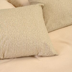 ΣΕΤ ΜΑΞΙΛΑΡΟΘΗΚΕΣ (Π) DAVIDE BEIGE CASUAL LINE (50X70) MELINEN