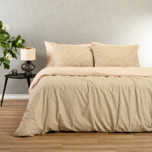 ΣΕΤ ΣΕΝΤΟΝΙΑ ΔΙΠΛΑ DAVIDE BEIGE CASUAL LINE (205X270) MELINEN