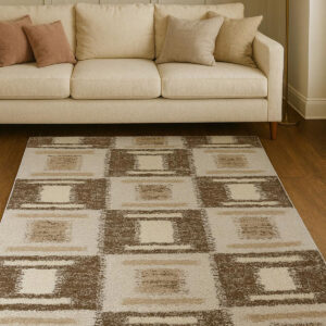 Beauty Home Χαλί Puffy Art 9658 Μπεζ - Image 3