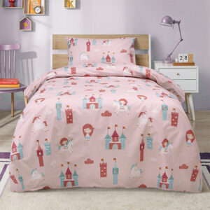 LINO ΠΑΙΔΙΚΑ ΣΕΤ ΣΕΝΤΟΝΙΑ CLOUD KINGDOM PINK 170X260