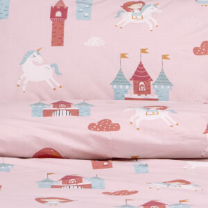 LINO ΠΑΙΔΙΚΑ ΣΕΤ ΣΕΝΤΟΝΙΑ CLOUD KINGDOM PINK 170X260 - Image 3