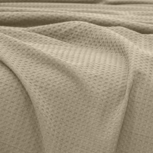 LINO Κουβέρτα King size (240x260) Πικέ Cocoon Μόκα - Image 4