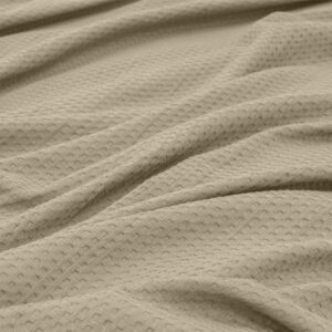 LINO Κουβέρτα King size (240x260) Πικέ Cocoon Μόκα - Image 5