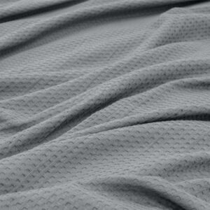 LINO Κουβέρτα King Size (240x260) Πικέ Cocoon Γκρι - Image 5