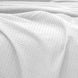 LINO Κουβέρτα Υπέρδιπλη (220x240) Πικέ Cocoon Λευκό - Image 4