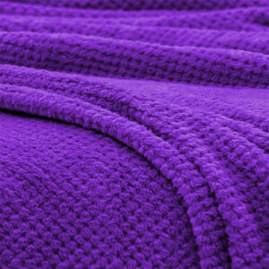 LINO Κουβέρτα Υπέρδιπλη (220x240) Fleece Napnest Μωβ - Image 3