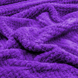 LINO Κουβέρτα Υπέρδιπλη (220x240) Fleece Napnest Μωβ - Image 4