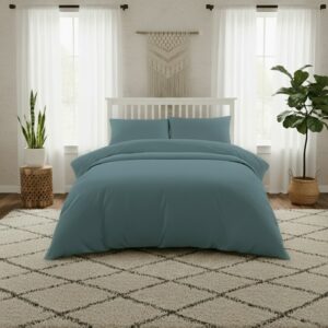 ΠΑΠΛΩΜΑΤΟΘΗΚΗ ΥΠΕΡΔΙΠΛΗ 225Χ245 LAVISH SATIN DARK AQUA MELINEN