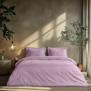 Beauty Home Σετ παπλωματοθήκη μονή Art 1700 Harmony 170x250 Λιλά - Image 1