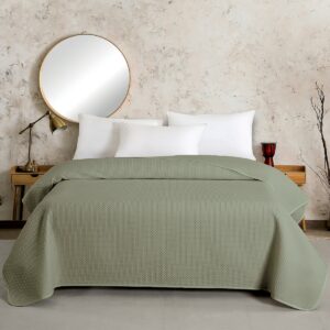 ΚΟΥΒΕΡΛΙ KING SIZE ZARA SAGE (260Χ240) MELINEN
