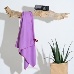 ΠΕΤΣΕΤΑ MICROFIBER GYM PURPLE (50Χ90) MELINEN