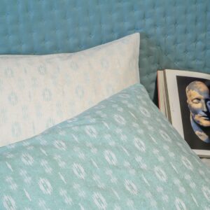 ΣΕΤ ΜΑΞΙΛΑΡΟΘΗΚΕΣ (Π) RIVER AQUA CASUAL LINE (50X70) MELINEN