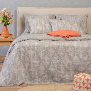 ΣΕΤ ΣΕΝΤΟΝΙΑ KING SIZE (Λ) KAI GREY CASUAL LINE (180Χ200+32) MELINEN