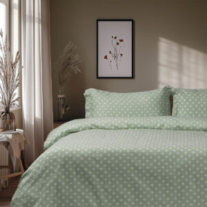Beauty Home Σετ σεντόνια υπέρδιπλα Art 10101 Fancy 240x260 Μέντα