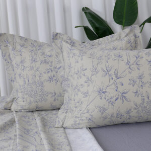 Beauty Home Σετ σεντόνια υπέρδιπλα με λάστιχο Memories Art 12677 165x200+30 Μπεζ,Γκρι - Image 2